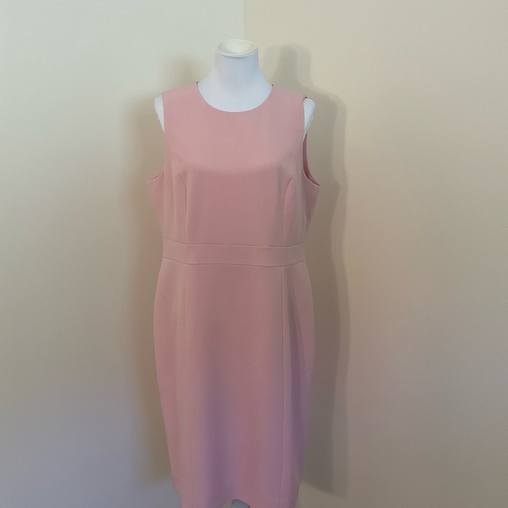 NWT Kasper Pink Sleeveless Dress
